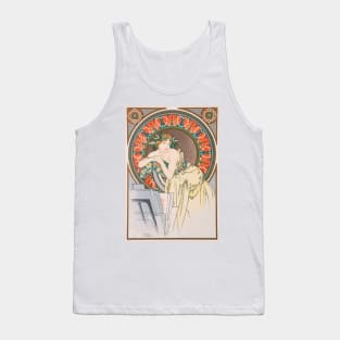 Woman with Poppies, 1898 Tank Top